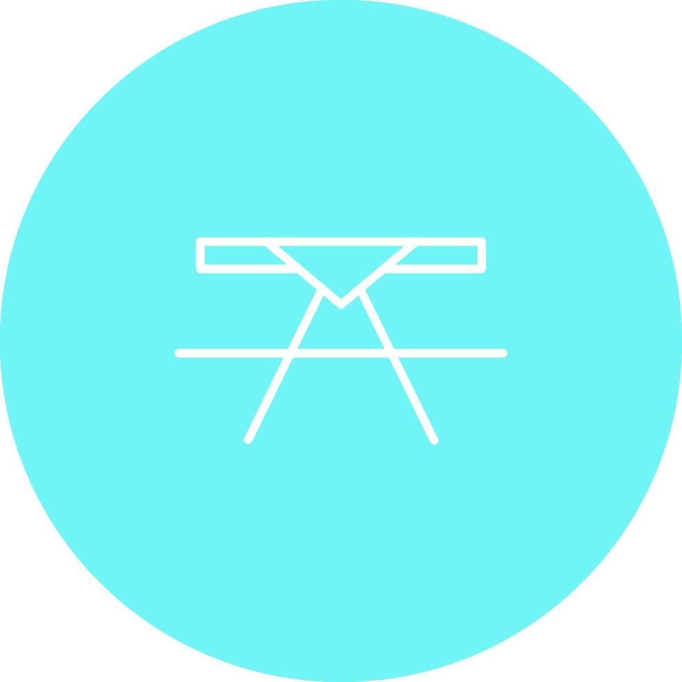 Picnic Table Vector Icon