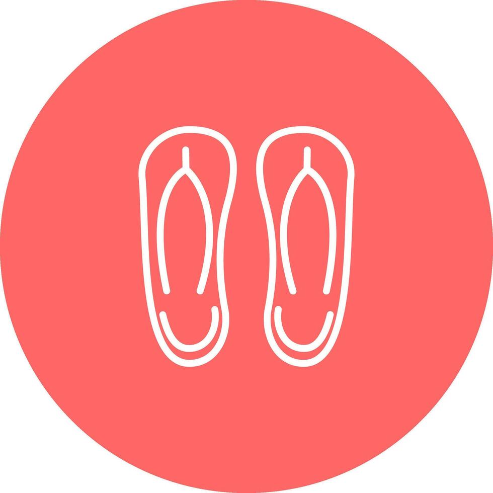 Slippers Vector Icon