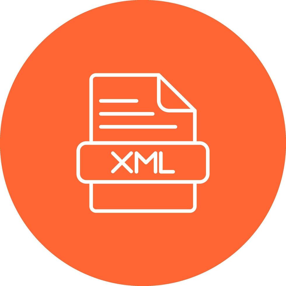 XML Vector Icon