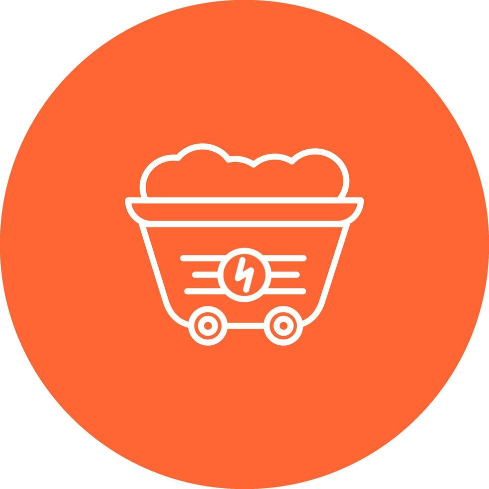 Coal Mine Vector Icon