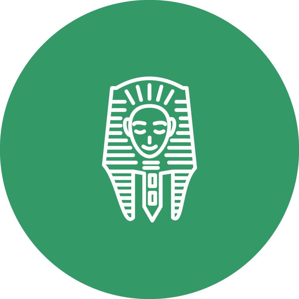 Egyptian Face Vector Icon