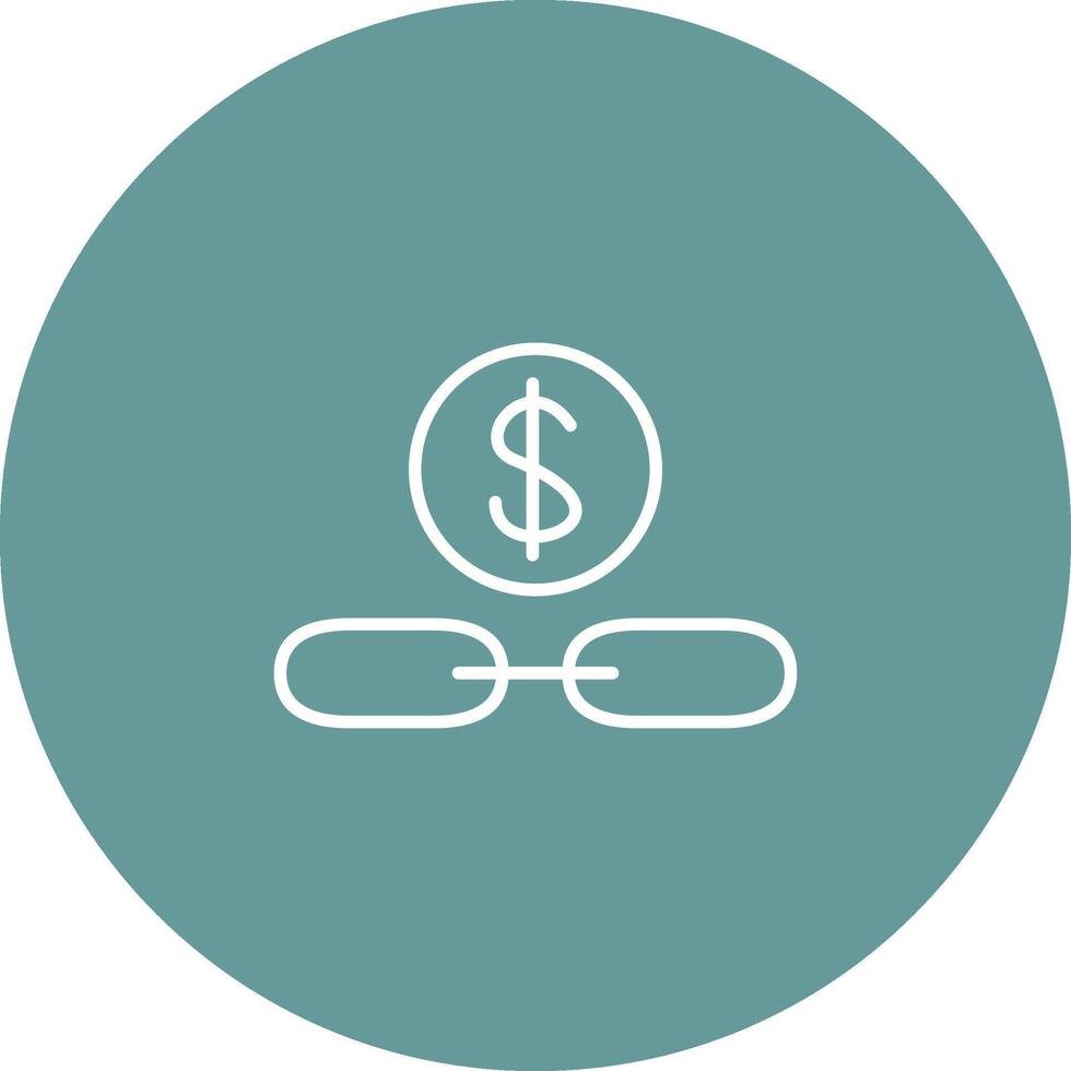 Link Sales Vector Icon