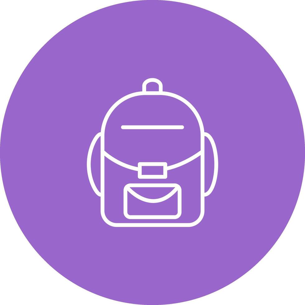 Backpack Vector Icon