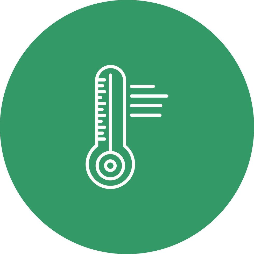 icono de vector de temperatura