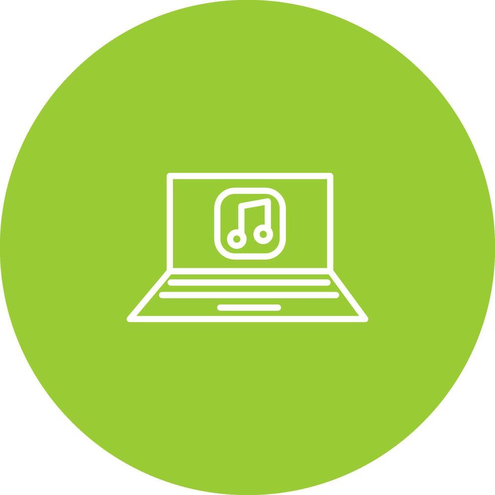 Play Music Vector Icon