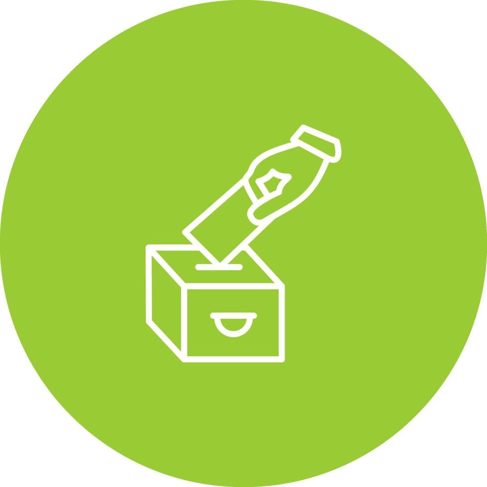 Casting Vote Vector Icon