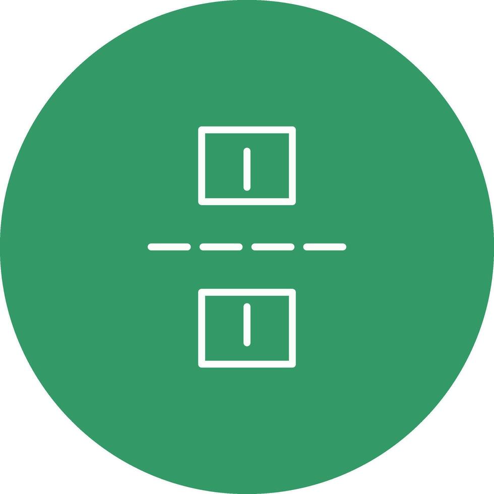 Linked Road Vector Icon
