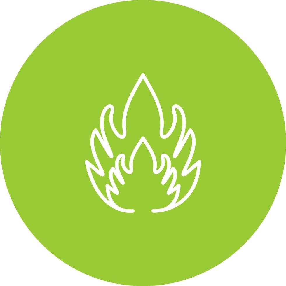 Flammable Material Vector Icon
