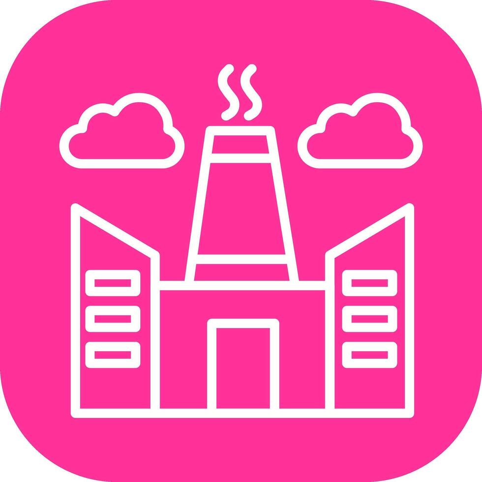 Factory Vector Icon