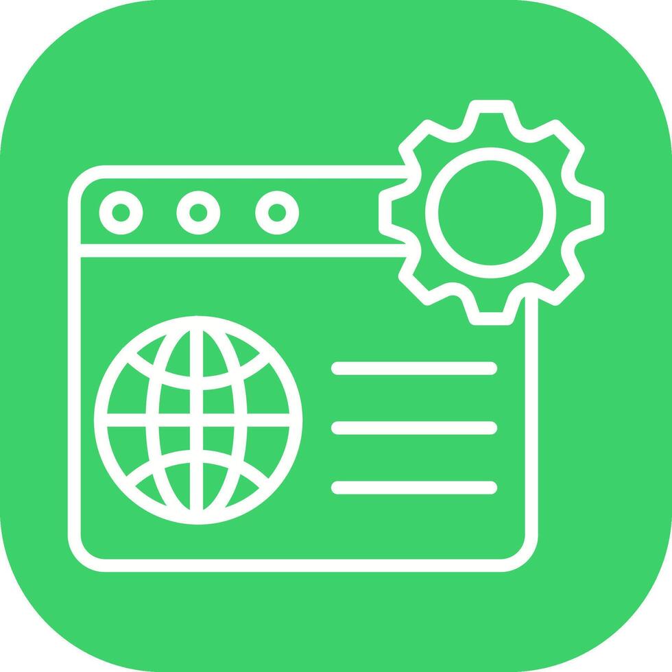 Web Optimization Vector Icon