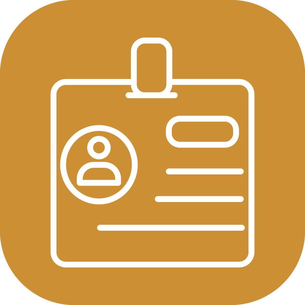 Identification Vector Icon