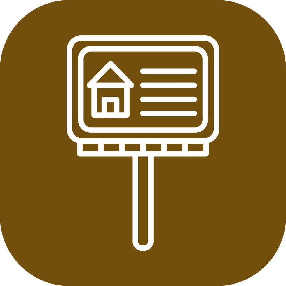Billboard Vector Icon