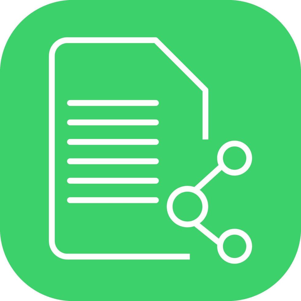 Share Document Vector Icon