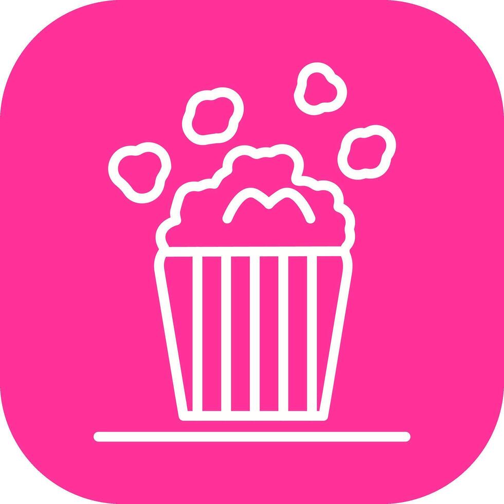 Popcorn Vector Icon