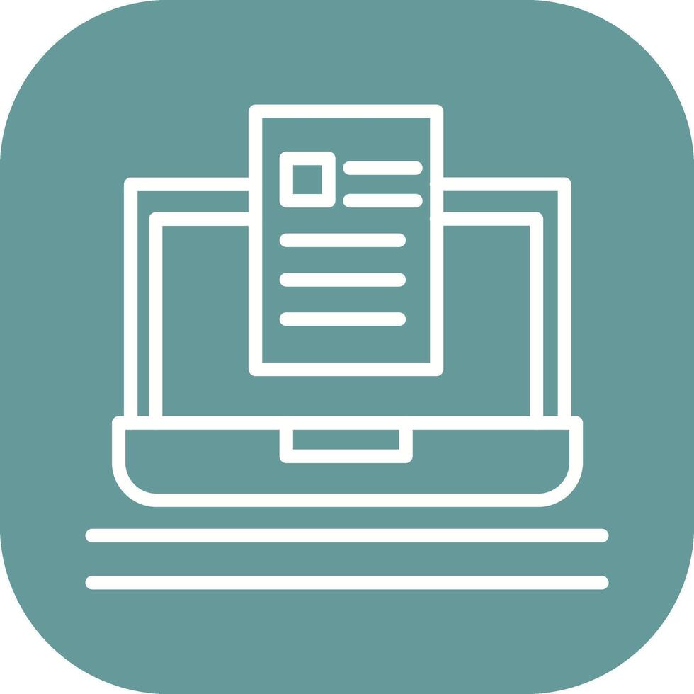 Blog Vector Icon