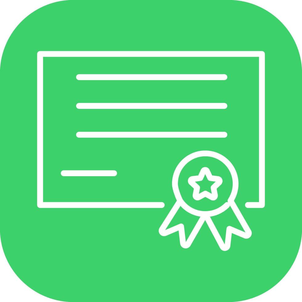 Diploma Vector Icon