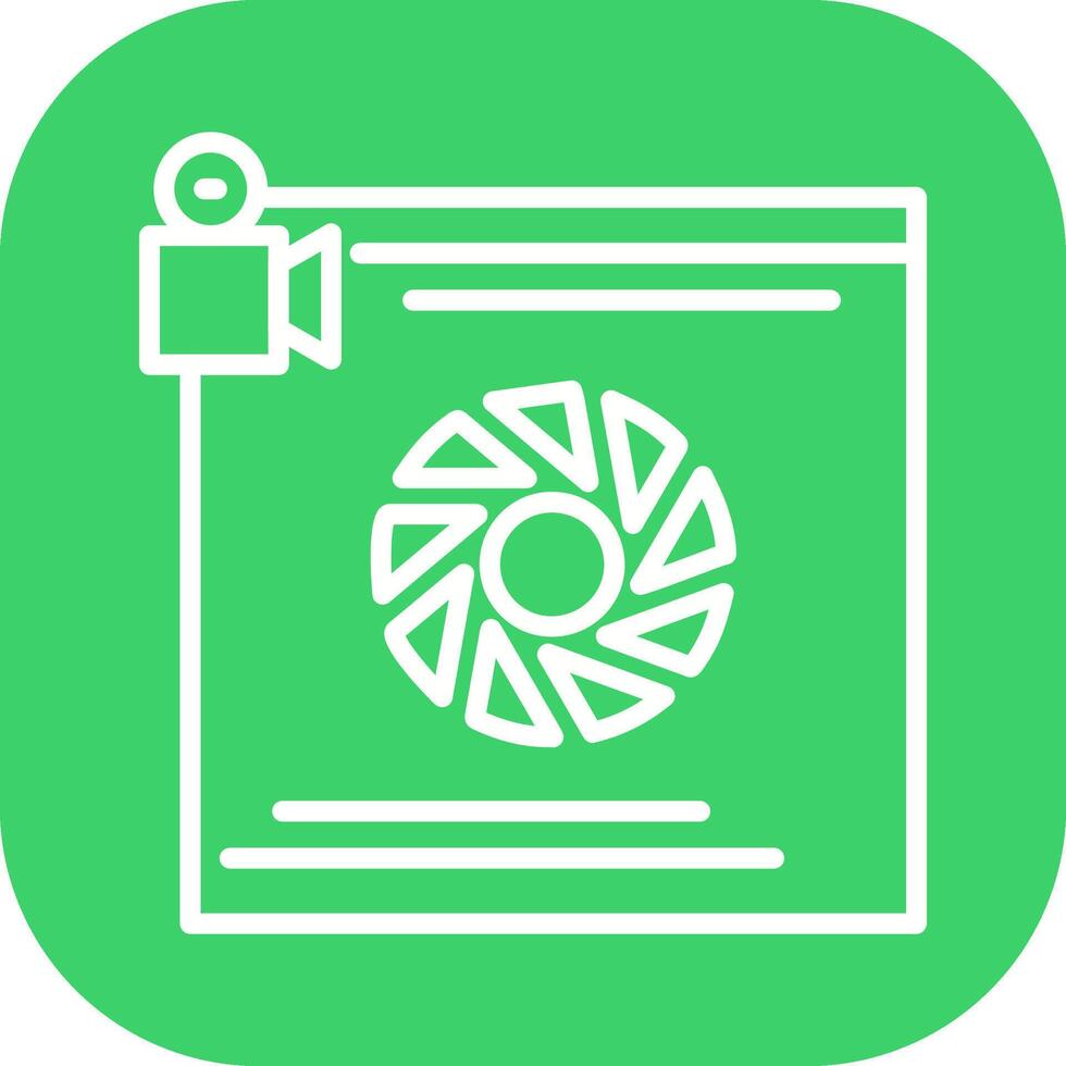 Camera Lens Vector Icon