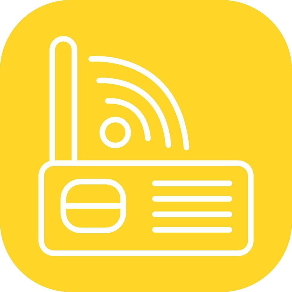Modem Wifi Vector Icon
