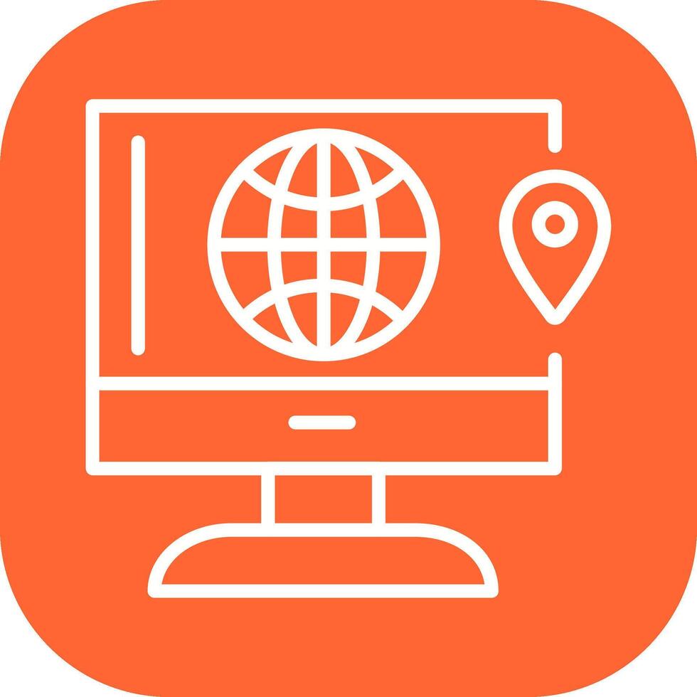 icono de vector gps