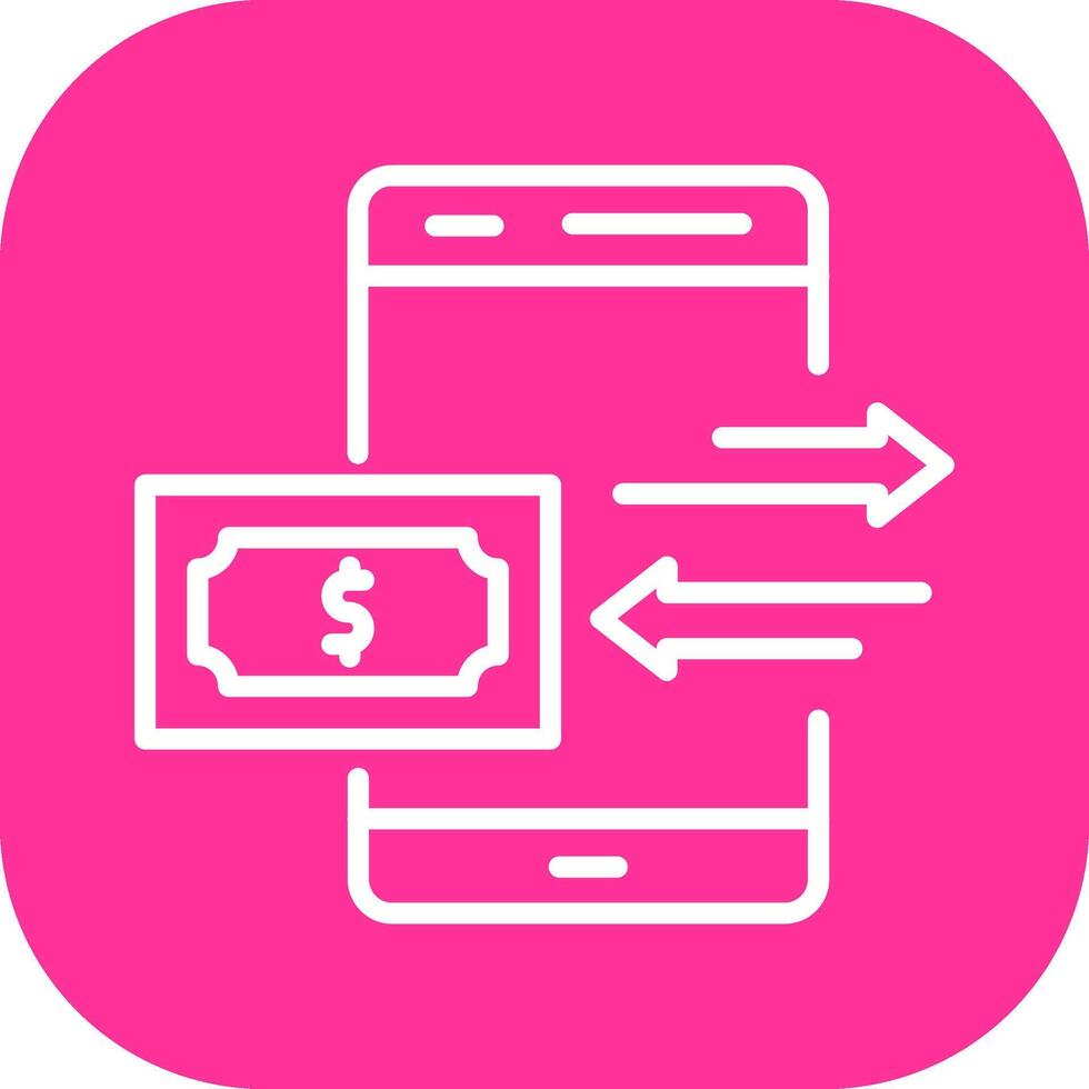 Money Transfer Vector Icon