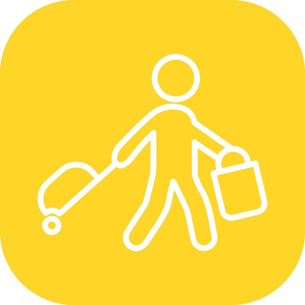 Carrying Bag Vector Icon
