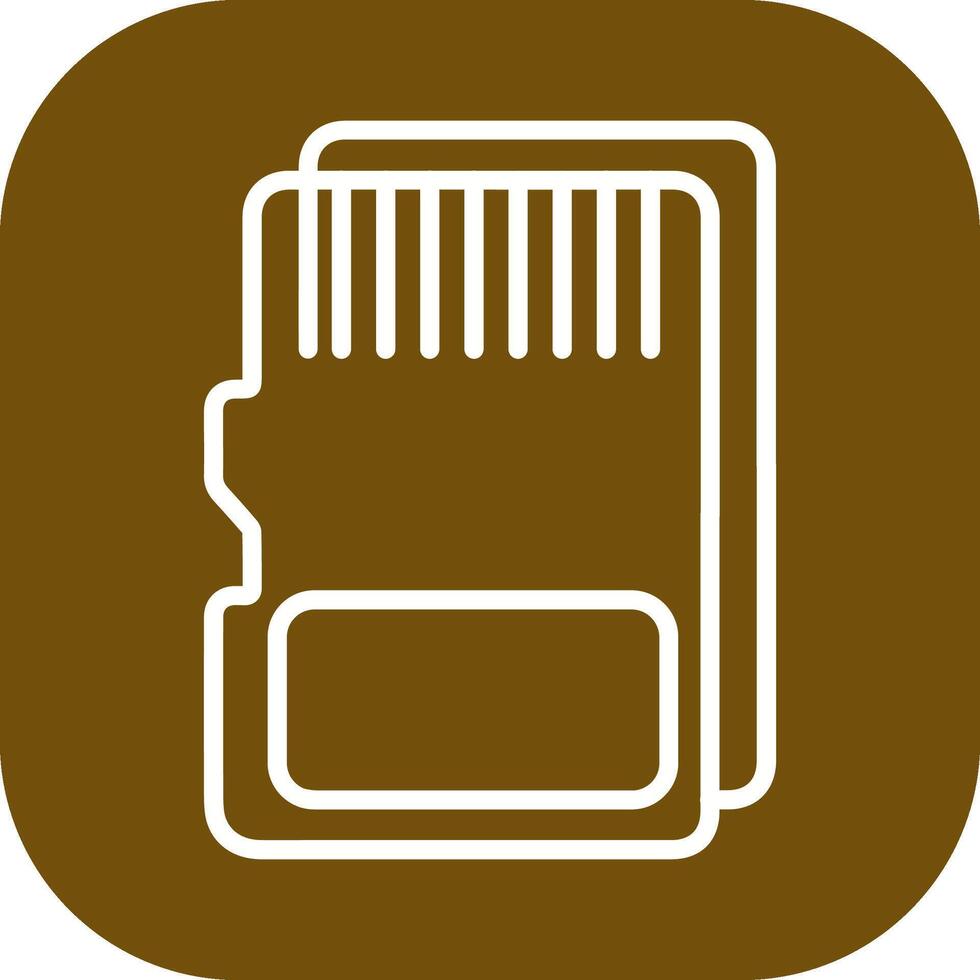 SD Card Vector Icon