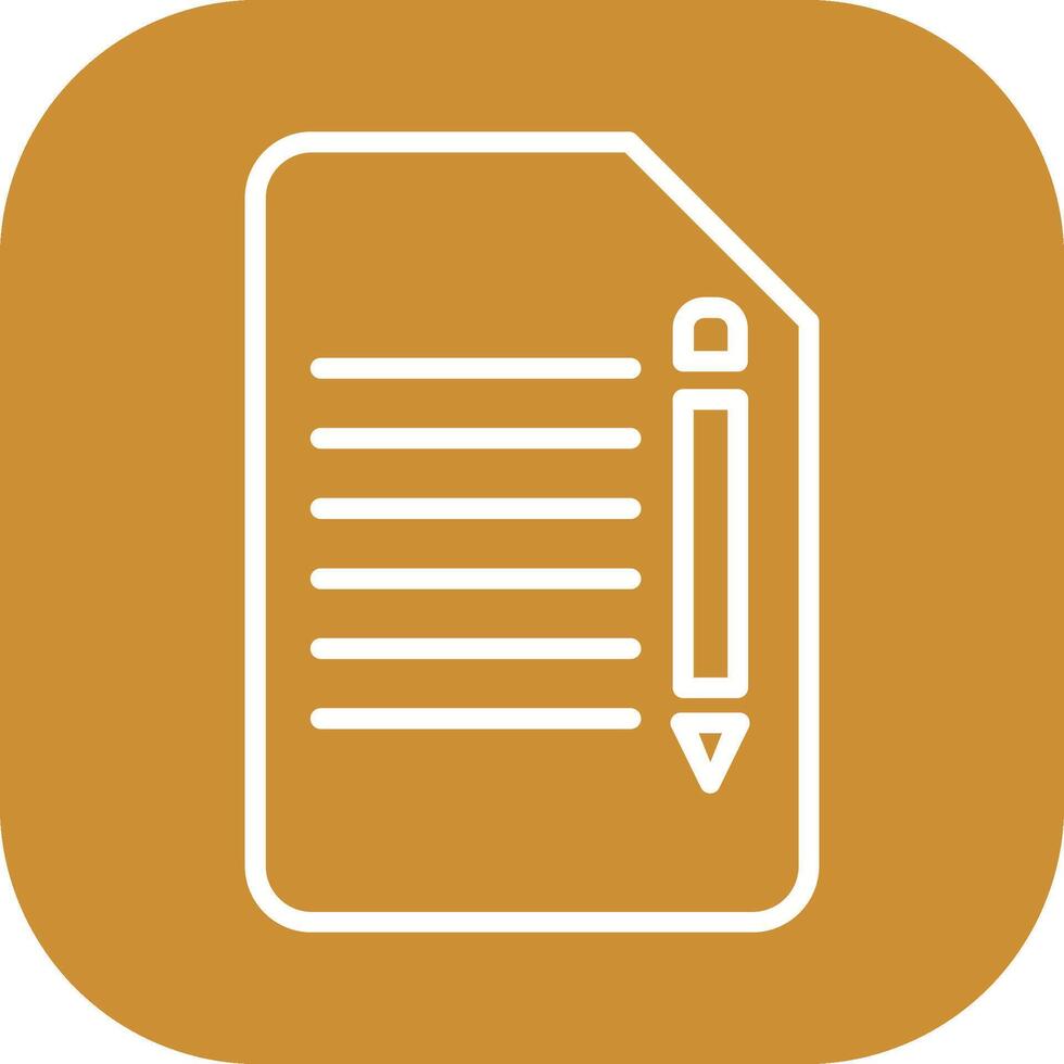 Edit Document Vector Icon