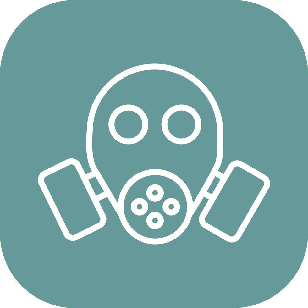 Gas Mask Vector Icon