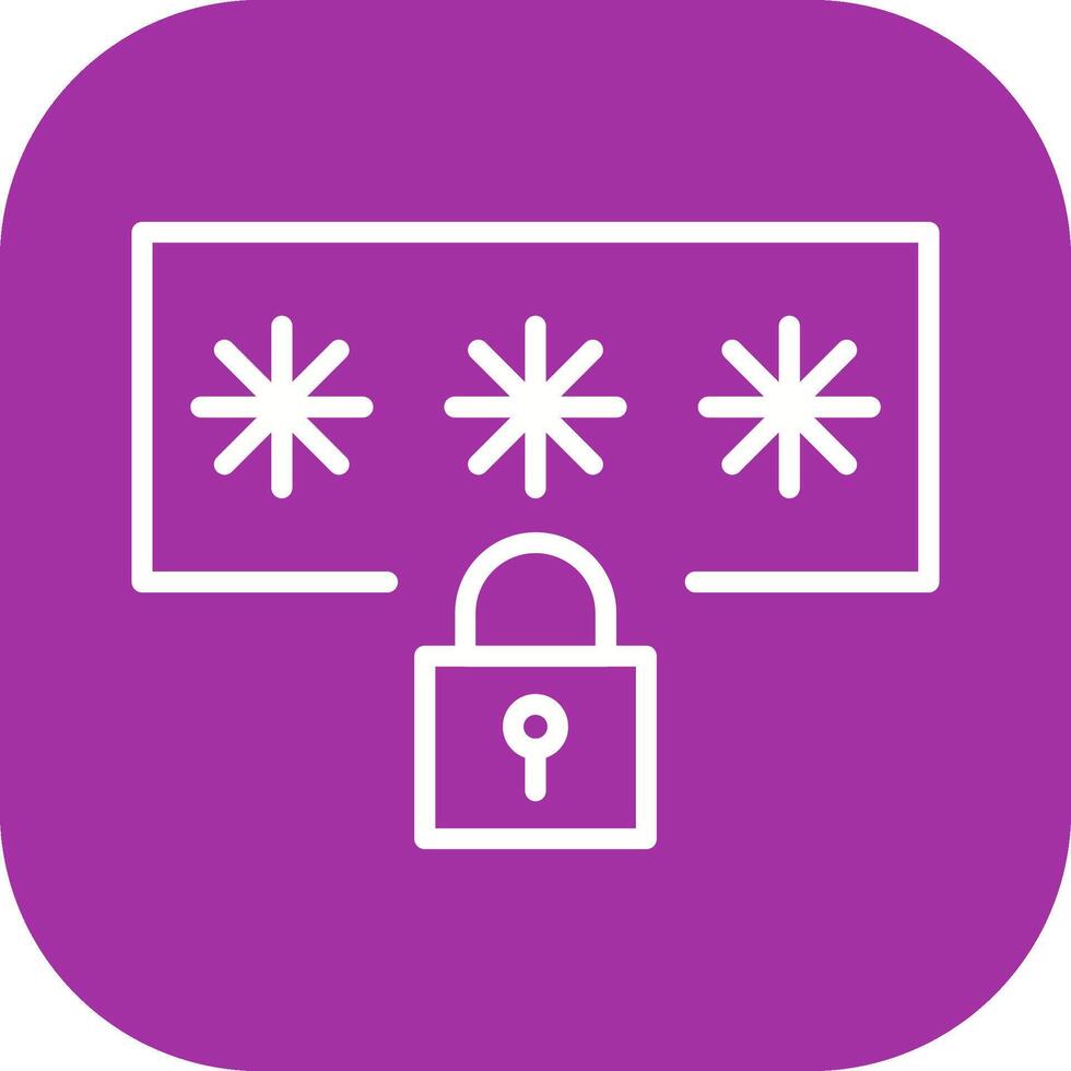 Password Vector Icon