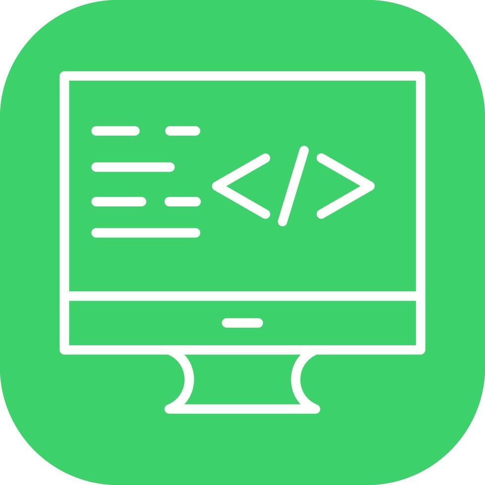 Coding Vector Icon