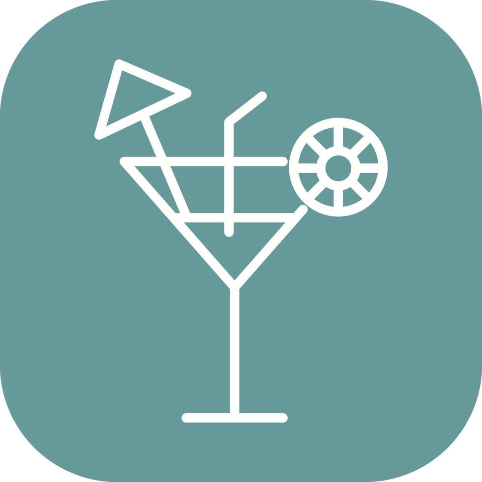 Cocktail Vector Icon