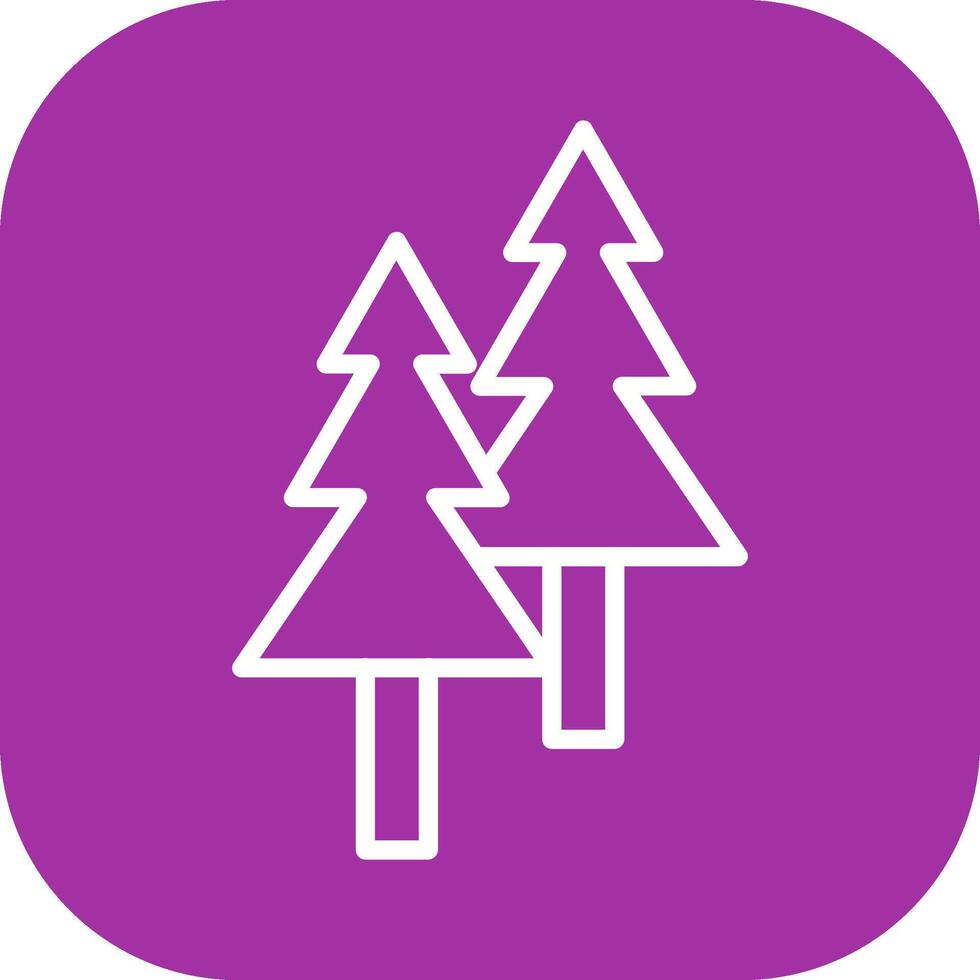 Pine Tree Vector Icon