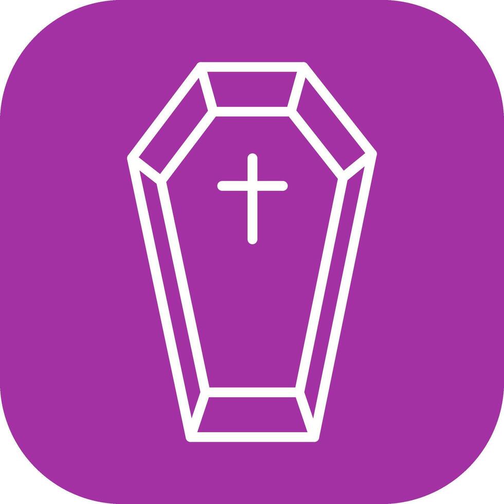 Coffin Vector Icon
