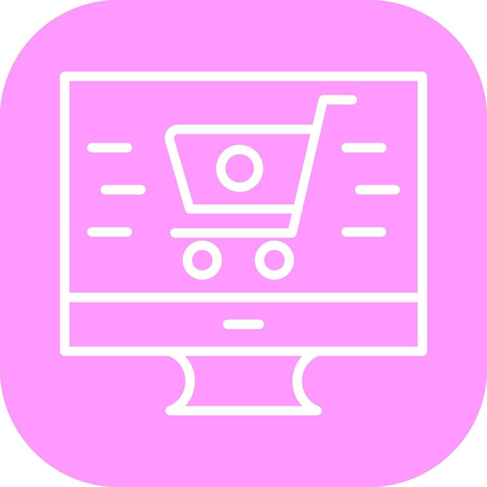 Online Shopping Vector Icon