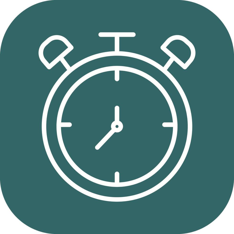 Large Clock Vector Icon