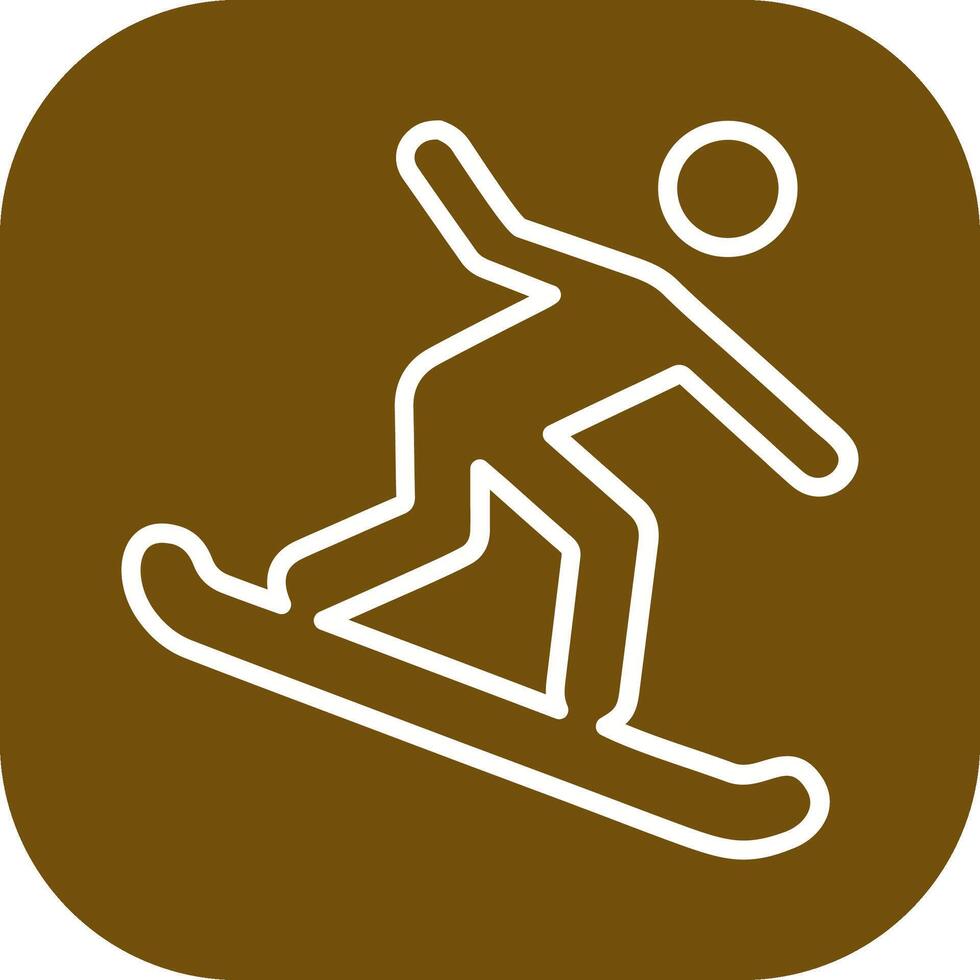 Snowboard Vector Icon
