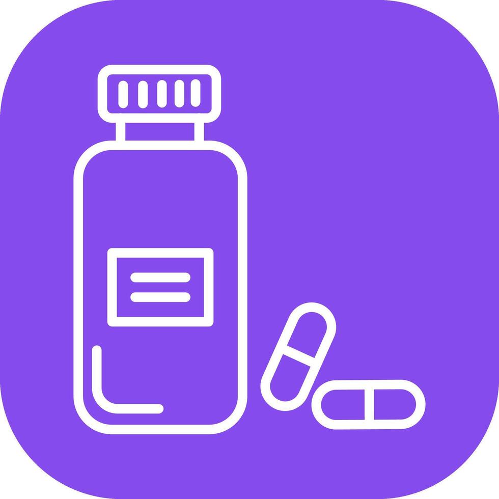 Bottle Capsule Vector Icon