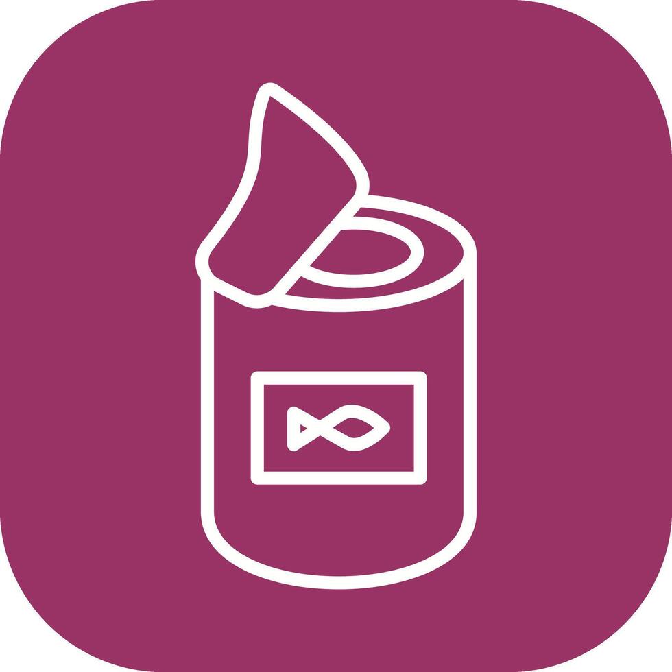 Canned Food Vector Icon