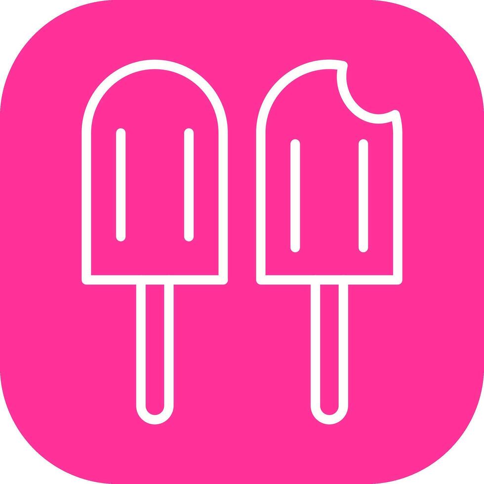 Popsicle Vector Icon