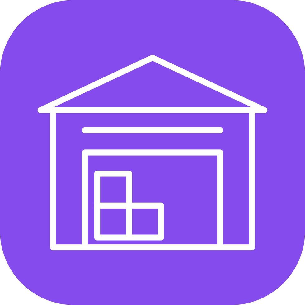 Warehouse Vector Icon