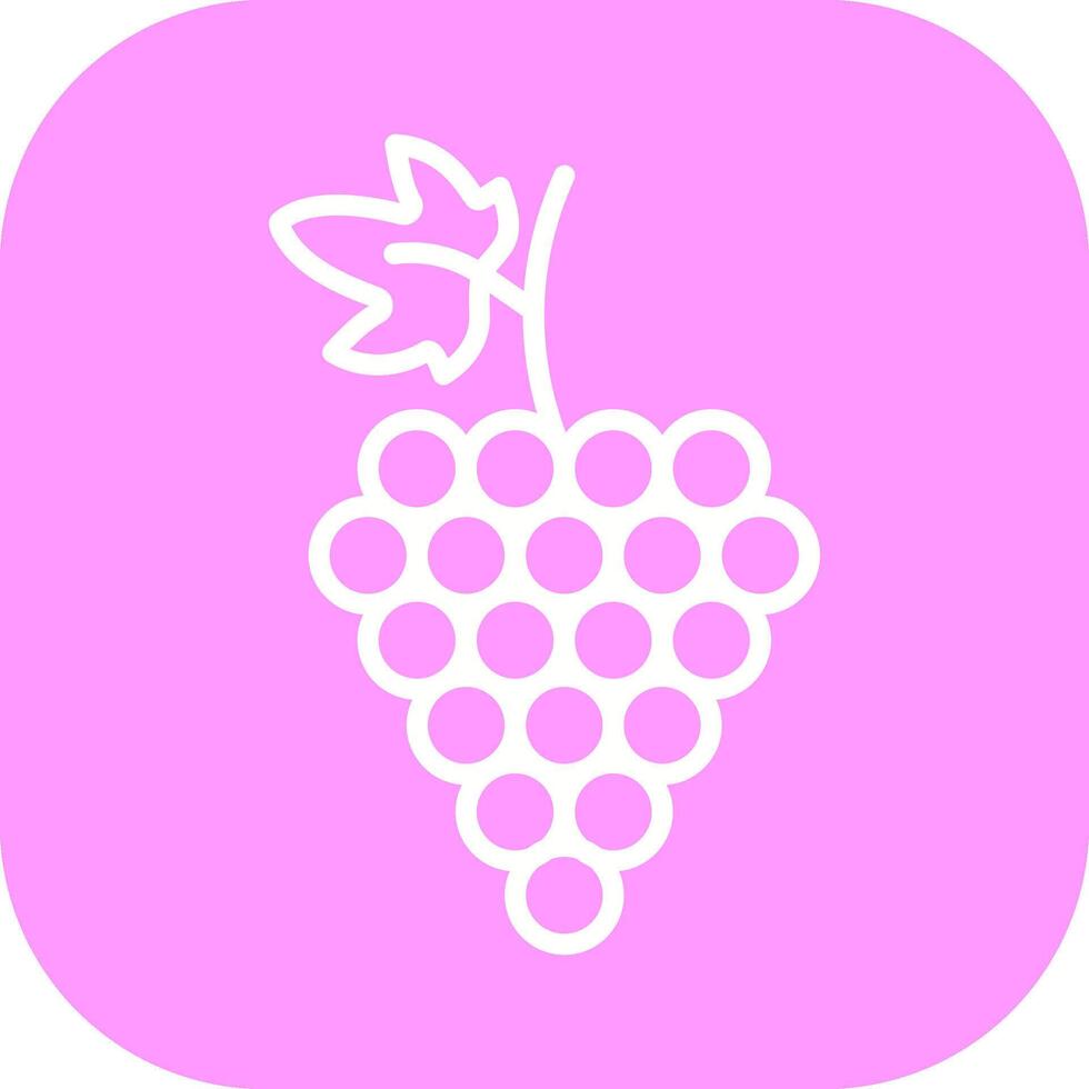 Grapes Vector Icon