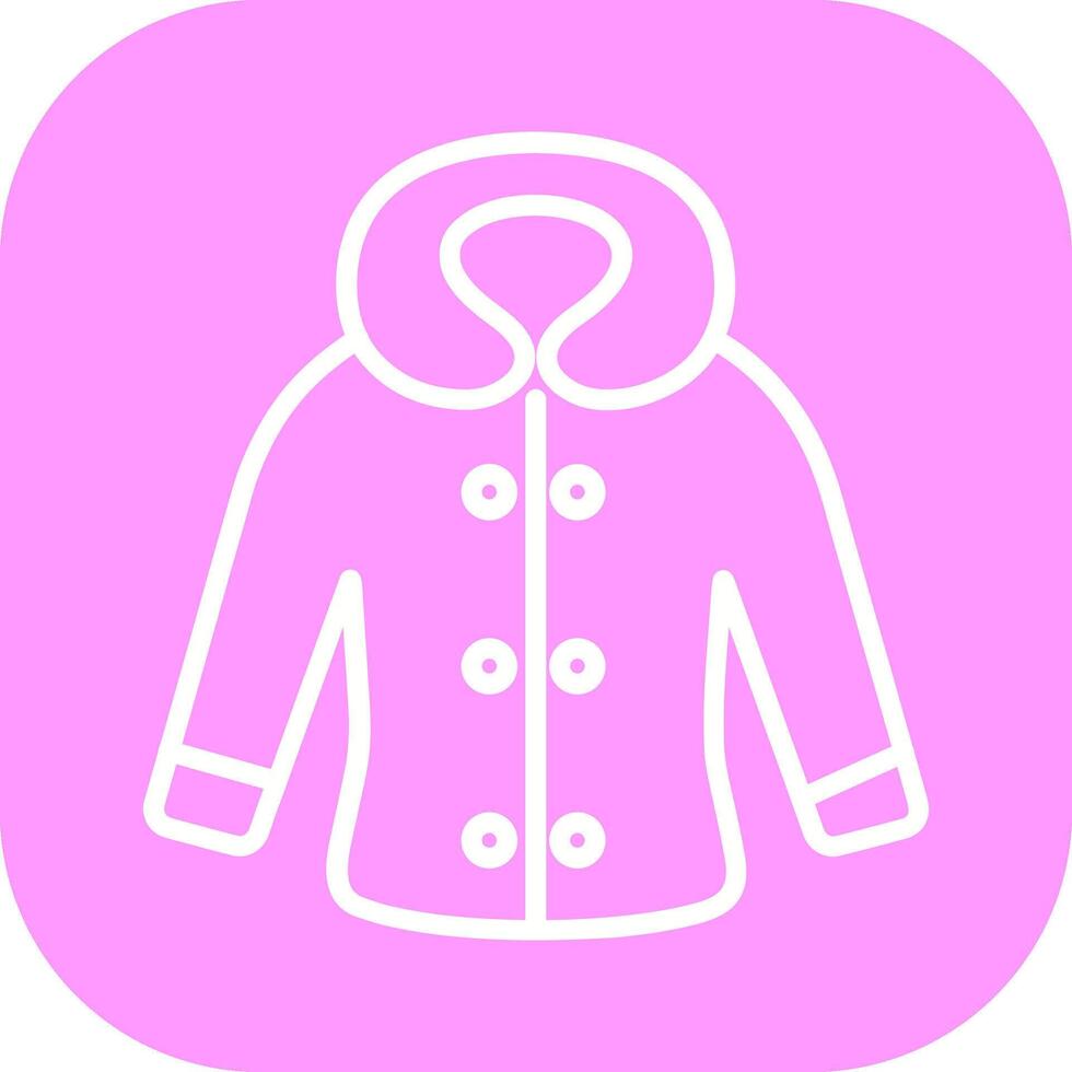 Winter Clothes Vector Icon