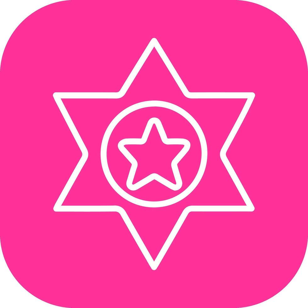 Sheriff Vector Icon