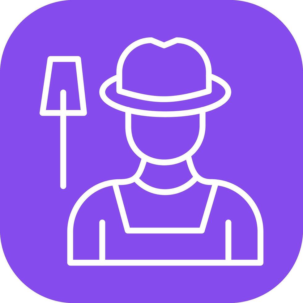 Farmer Vector Icon