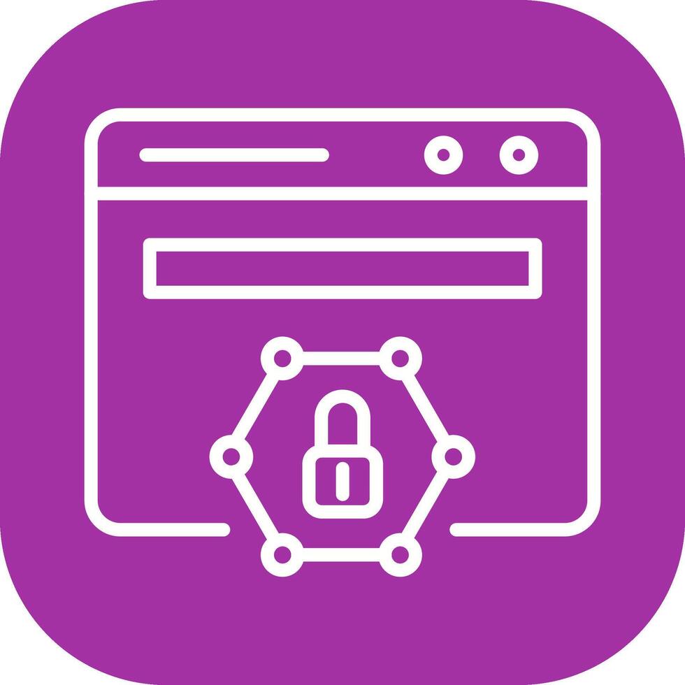Web Protected Vector Icon