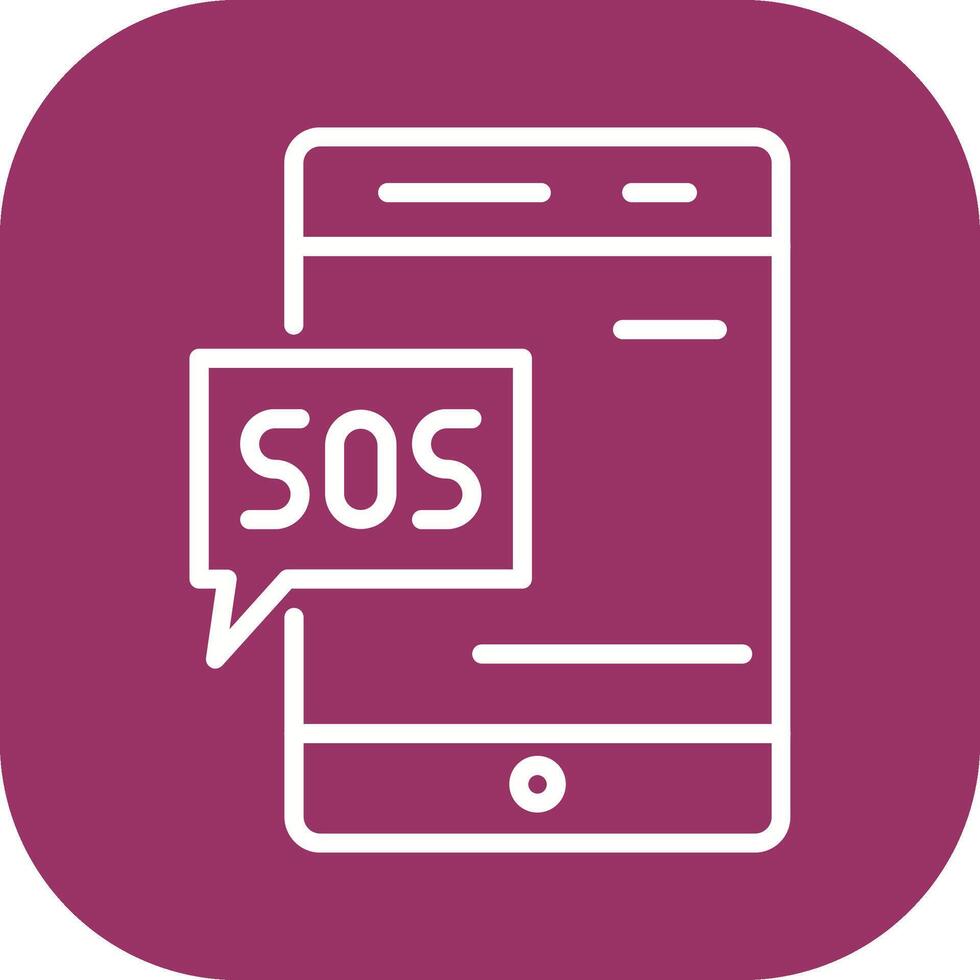 SOS Vector Icon