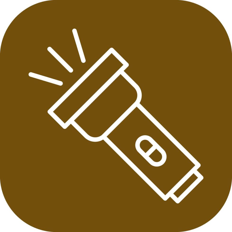 Flashlight Vector Icon