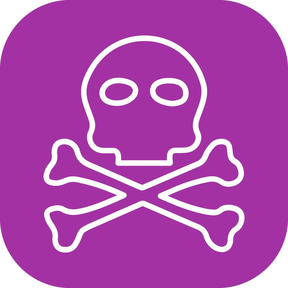 Pirate Skull I Vector Icon