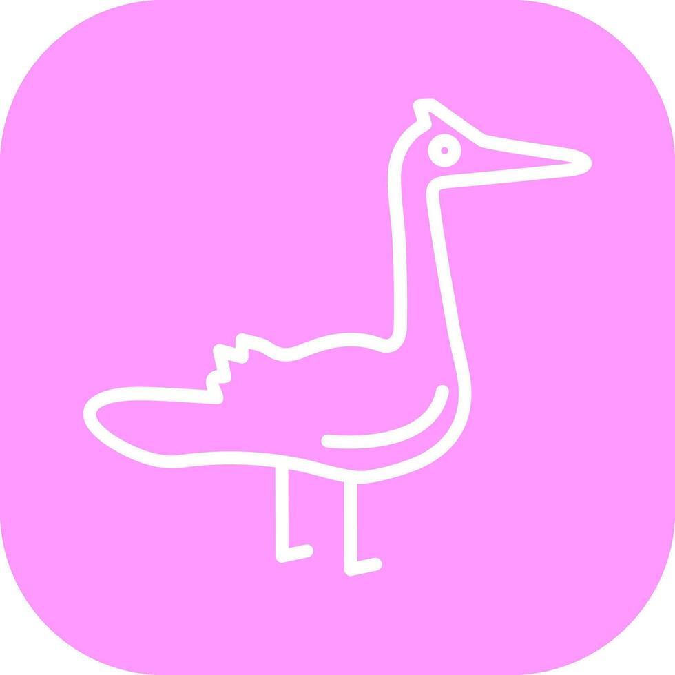 Flamingo Vector Icon