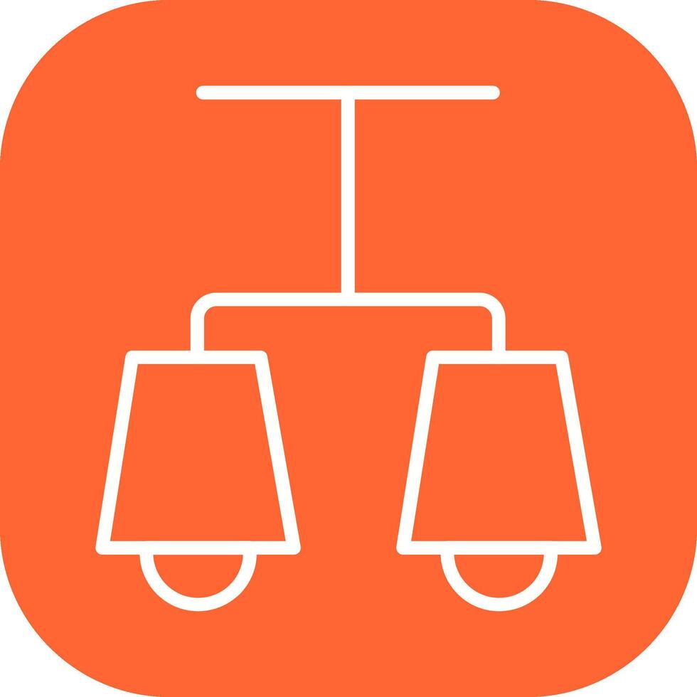 Lit Lamp Vector Icon